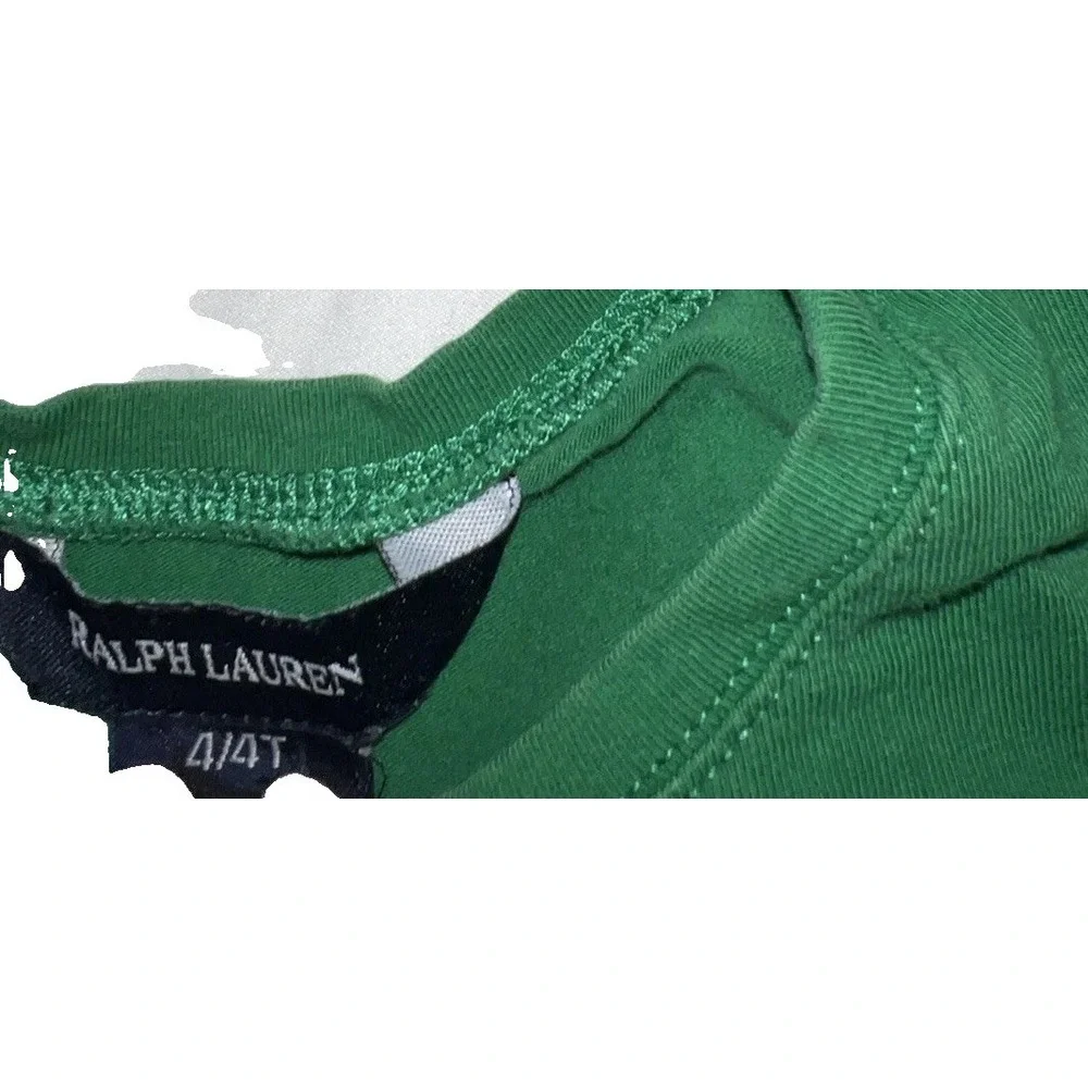 Polo Sport Ralph Lauren Toddler Girls Green T-Shirt Size 4T